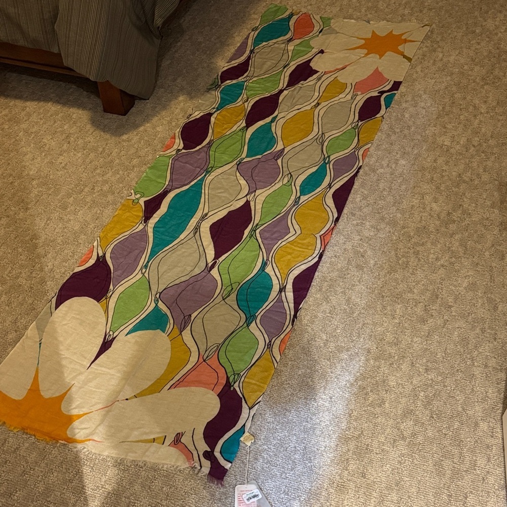 Colorful Abstract Women's Scarf